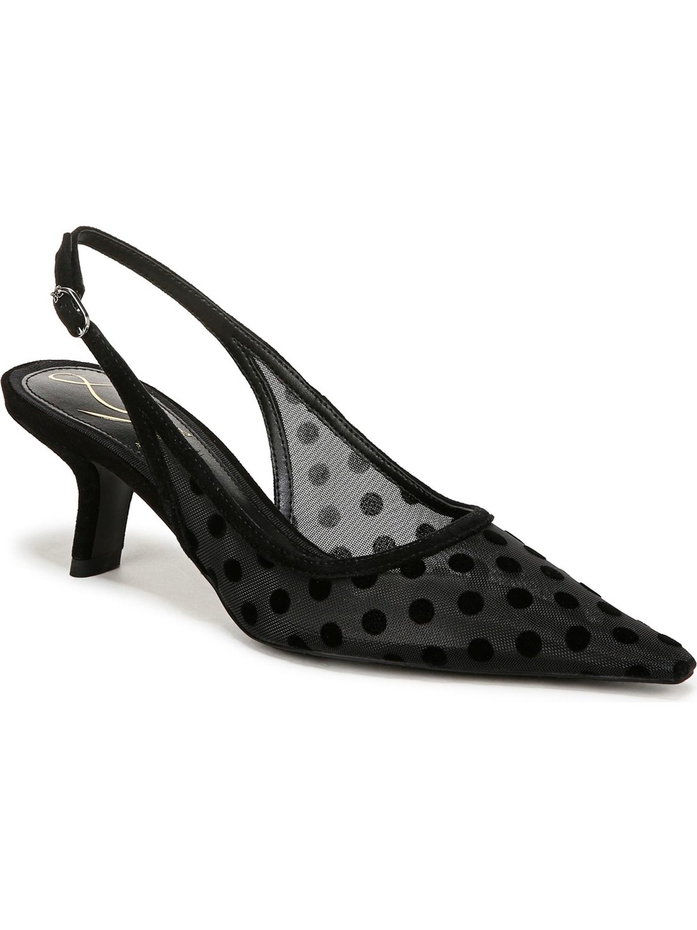 Sam Edelman Bianka Slingback Mesh Pointed Toe Pump, Women’s Size 7.5 - Picture 2 of 15